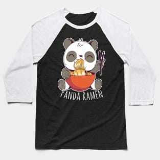 Panda Ramen Baseball T-Shirt